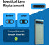 MMOBIEL Back Rear Camera Glass Lens Replacement Compatible with Google Pixel 6a - 2022 - Incl. Double Sided Adhesive, Tweezer and Cloth......
