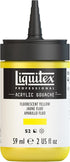 Liquitex Professional Acrylic Gouache, 2-oz (59ml) Bottle, Fluorescent Yellow...