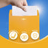 6x9 Clasp Envelopes - 20 Pack, Goefun Manila Envelopes 6x9, 100GSM Heavy Kraft Paper, Brown Yellow Mailing Envelopes 6x9...