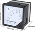uxcell AC 0-50A Analog Panel Ammeter Gauge Ampere Current Meter 6L2 1.5 Error Margin...