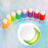 Yoseng 16 Pcs Blending Brushes for Card Making,Card Making Supplies,Finger Blending Brushes Daubers with Storage Box,Crafter Color Coded Handles I...