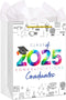 FaCraft Graduation Gift Bags 2025-13" Large Class of 2025 Grad Gift Bag with Tissue Paper for Him Her High School College Senior Junior 8th Grade ...