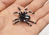 10Pcs/Set Halloween Decorative Spiders Small Plastic Fake Spider Toys Halloween Party Funny Joke Prank Realistic Props (White)...
