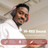 Wireless Bluetooth Headphones Over Ear 65H Playtime HiFi Stereo Headset with Microphone and 6EQ Modes Foldable Bluetooth V5.3 Headphones for Trave...