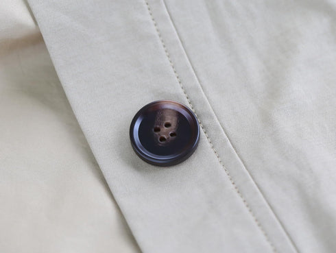 40PCS 1 inch (25mm) Suit 4-Hole Buttons Overcoat Resin Dark Brown Buttons Crafts DIY Projects...