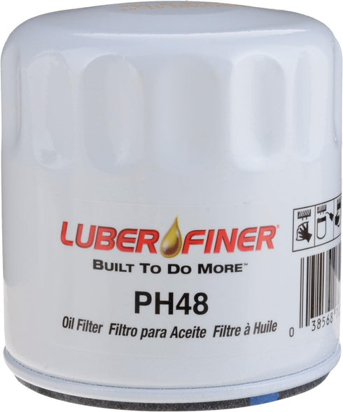 Luber-finer Luberfiner PH48 Engine Oil Filter Fits Select Buick, Cadillac, Chevy, GMC, Pontiac, Saturn (2007-11), Chrysler, Dodge, Jeep (2007-11)...