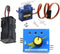 1Set RC Servo Motor Tester Controller Kit +180 Degree 9g Servo with 6V Battery Holder for Robotics RC Cars Helicopters Planes Boats Hobby Projects...