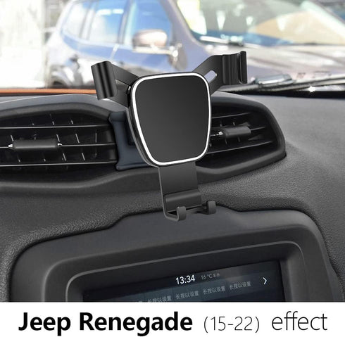 Car Phone Holder for 2015-2024 Jeep Renegade SUV Auto Accessories Navigation Bracket Interior Decoration Mobile Cell Phone Mount...