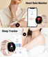 Holiday Smart Watches for Women Men, 1.32” Full Touch Screen Heart Rate/Sleep Monitor/Pedometer, IP68 Waterproof Fitness Watch for Android iOS Pho...
