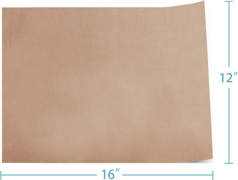 3 Pack PTFE Teflon Sheet For Heat Press Transfer Sheet Non Stick 12" X 16" Heat Transfer Paper Reusable Heat Resistant Craft Mat, Non Stick Paper ...