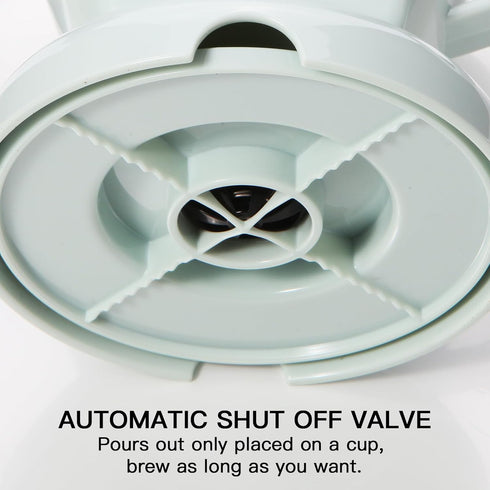Coffee Dripper with Reusable Stainless Steel Filter for Travel Camping, Cafe, Restaurants, Office, Home,Large 18 oz BPA Free Dishwasher Safe...