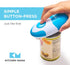 Kitchen Mama Auto Electric Can Opener: Safe, Easy with One Touch, Smooth Edge, Battery Operated, Cordless, Automatic Can Opener for Seniors with A...