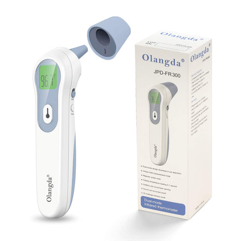 Ear and Forehead Dual Mode Non-Contact Thermometer for Adults Unique Measurement Mode for Kids Medical Grade Infrared Thermometer,Instant Accurate...