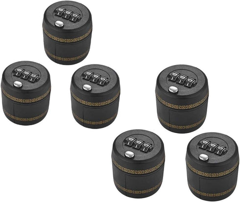 (6 PACK) Combination Lock for Wine & Liquor Bottle-Wine Bottle Top Stopper/Bottle Password Code Lock/Wine Digital Lock, The diameter of the bottle...