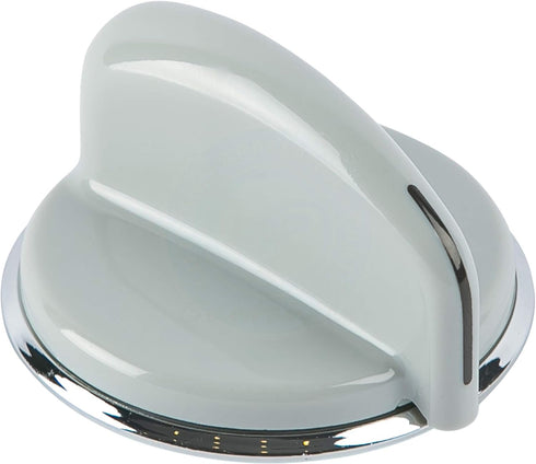 UPGRADED Lifetime Appliance WH01X10462 Control Knob Compatible with General Electric Dryer (Grey)