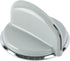 UPGRADED Lifetime Appliance 2 x WH01X10462 Control Knob Compatible with General Electric Dryer (Grey)