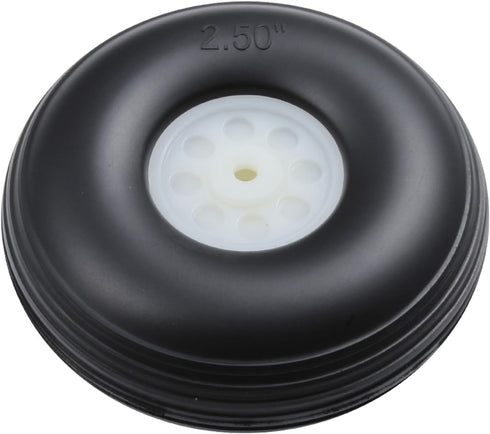 2.5" Rubber RC Airplane Tire and Wheel with Plastic Hub Sets for RC Model Aircraft(2PCS)...