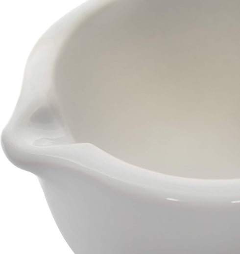EISCO Porcelain Mortar & Pestle Set, 1.7oz (50ml) - Heavy Duty - Unglazed Grinding Surface - Excellent for Kitchen or Laboratory - Grinds Powdered...