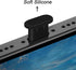 20x USB C Dust Cover Plugs Black Anti Dust Silicone Type C Charging Port Protection Caps Compatible with iPhone 15 Plus Pro Max/Samsung S24-S20/Ma...