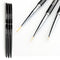 3Pcs Nail Art Brushes, Fcozpjk Nail Art Liner Brushes Set, Sizes 7/9/10mm Nail Design Brushes, Thin Striping Drawing Painting Pen for Gel Polish, ...