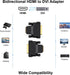 DVI to HDMI Adapter 2-Pack, Bidirectional Female HDMI to DVI-D(24+1) Male Adapter with Gold-Plated for Computer, Monitor, Projector, TV, PS3/4/5 N...