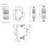 30A, 240V AC, 80V DC, 1 Pole, DIN Rail Mount Hydraulic Magnetic, Trip Curve: Medium, UL1077...