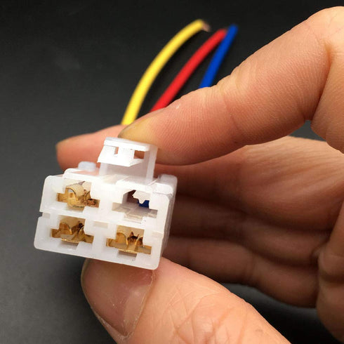 Plug Repair Starter Solenoid Relay Wiring Harness Compatible with Yamaha YFZ450 Raider R1...