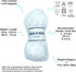 Eyelash Fun Fur Yarn 100 Gram (3.53 Ounces) 175 Yards (160 Meters) (Optical White - 2 Skeins)......