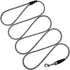 Small Dog Leash 7FT, Lightweight Nylon Rope Leash for Puppy Pets, Cats, Small Animals Medium Dogs Walking, Black...