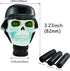Skull Resin Vehicle Gear Handle Stick Knob Heavy Shiny Car Shifter Lever Head for Most Manual Automotive Vehicles (Black)...