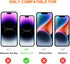 iPhone 14 Pro Blue Light Screen Protector iPhone 14 Pro Screen Protector 6.1inch.Anti Blue Light Tempered Glass Film for iPhone 14 pro 3-Pack......
