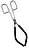EISCO Beaker Tongs, 9.75" Long - Rubber Coated Jaws - Nickel Plated Steel - Holds Items with Diameters of 2.25" to 6"...