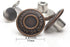 17mm Brass Jeans Buttons, No Sew Metal Buttons Tack Buttons Replacement Kit (Red Copper)...