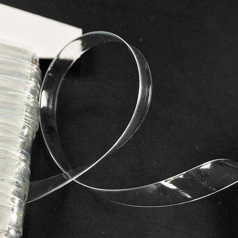 30-Yards Clear Elastic Stretch Light Weight Transparent Stretch Elastic for Underwear, Swimwear, Sportwear, Masks, TR-12220 (6mm)...