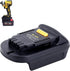 ML18DL Battery Adapter Compatible with Dewalt 20V Cordless Tools, Adapter Compatible with Milwaukee 18V M18 Battery to Replacement for Dewalt 20V ...