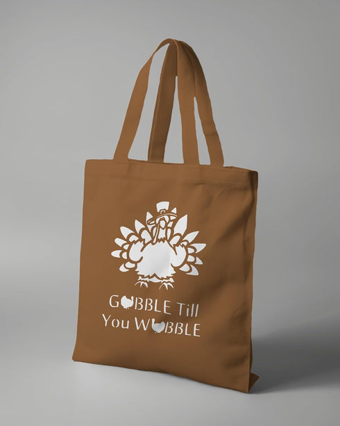 Thanksgiving Turkey "Gobble Till You Wobble" Stencil, Reusable & Sturdy, 8.5" x 11", Holiday Art & Craft Template...