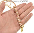 HAHIYO Mini Purse Chain Strap Slim Wide 8mm for LV Length 23.6 inches Extra Thick 4.5mm Pink Leather Gold Hardware for Shoulder Cross Body Sling H...