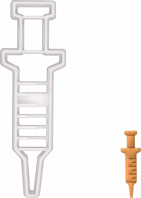 Syringe cookie cutter, 1 piece - Bakerlogy...