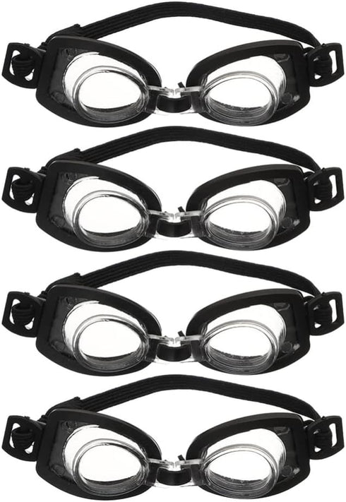 Toyvian 4Pcs Dollhouse Swim Goggle Miniature Swimming Goggles Mini Swim Glasses Water Goggles Doll Accessories Gifts for Kids Girls Boys...