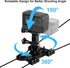 Fence Mount for GoPro Hero Action Camera Chain Link Backstop Fence Mount for Mevo Start, iPhone, Smart Phones for Recording Baseball Softball Tenn...