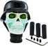 Skull Resin Vehicle Gear Handle Stick Knob Heavy Shiny Car Shifter Lever Head for Most Manual Automotive Vehicles (Black)...