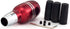 Push Button Car Knob Shifter Handle, Aluminum Alloy Gear Stick Shift Fit Most Automatic Transmissions, Red...