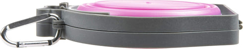 Loving Pets - Bella Roma Double Diner Portable Travel Dog Bowls Collapsible Combined Dog Food & Water Bowls (Pink, Small)...