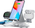 4 in 1 Charging Station for Multiple Devices Apple, Aluminum Apple Watch Charger Stand for iWatch Series, iPhone 14/13/12/11/X/8/7/6, iPad,Airpods...