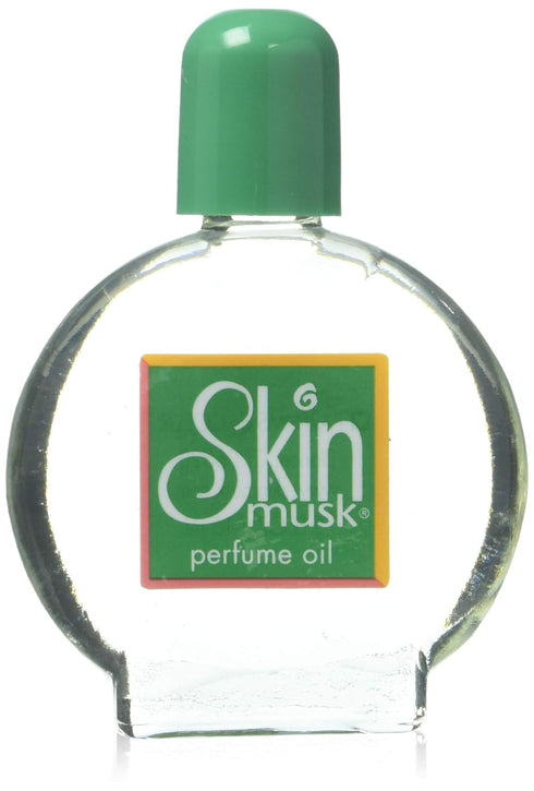 SKIN MUSK (Original Long Lasting Formula) Perfume Oil by Parfums de Coeur (formerly by Bonne Bell), 0.50 fl oz...