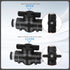 12mm Push to Connect Ball Valve Union Air Flow Control Valve Quick Connect Tube Fittings Pneumatic Valve Air Hose Fittings 5pack...