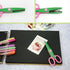 AKOAK 5" 6 Pcs/Set Children Kids Paper Craft Scissors 6 Cutting Patterns Curved Edges DIY Decorative Scissor for Scrapbook Album Photos...
