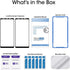 amFilm Screen Protector for Samsung Galaxy Note 9, Full Screen Coverage Screen Protector, 3D Curved Tempered Glass, Dot Matrix with Easy Installat...