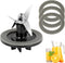 Replacement Parts Blender Blade Assembly with 3 Pieces Blender Gaskets?Fit for Cuisinart CBT-500, SB5600, CB600...