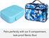 Fenrici Lunch Box for Boys, Kids Insulated Lunch Bag, Soft Sided Compartments, Spacious, BPA Free, Food Safe, 10.8in x 8.5in x 2.8in, Shark, Camo...